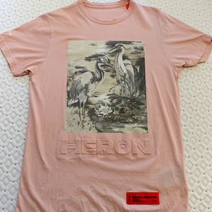 Heron Preston Pink Graphic Tee M
